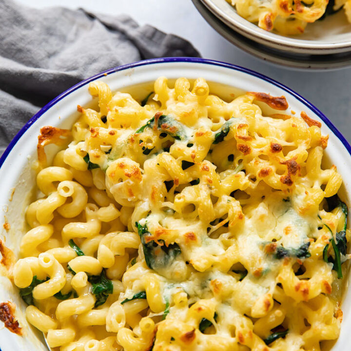 Creamy Brie Mac and Cheese - The Veg Connection