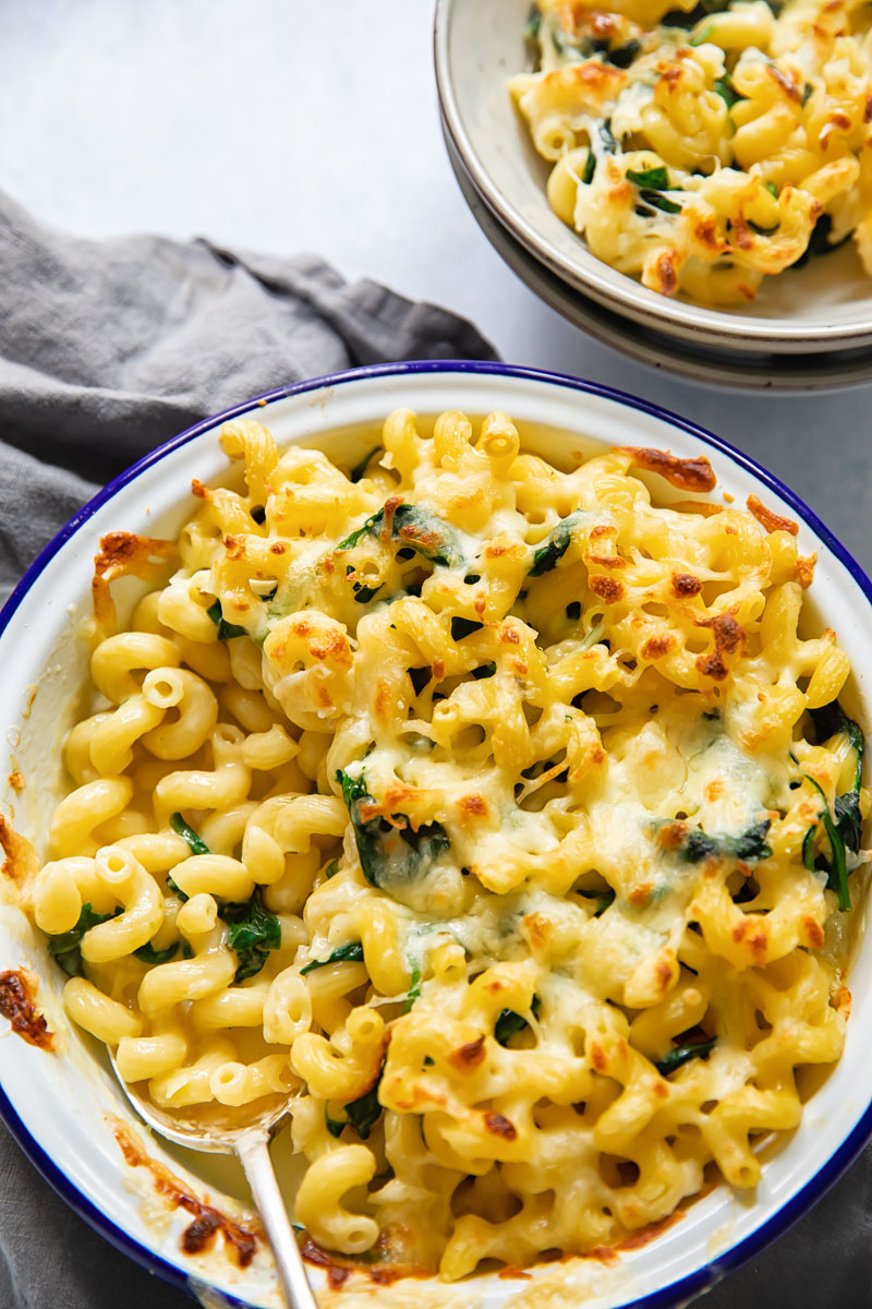 Creamy Brie Mac and Cheese - The Veg Connection