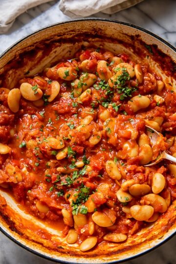 Greek Butter Bean Stew - The Veg Connection